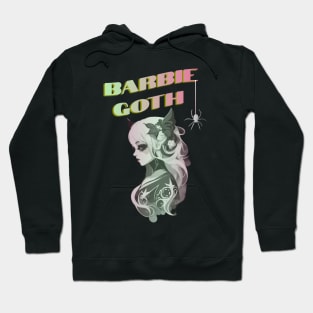 Barbie Goth Design Hoodie